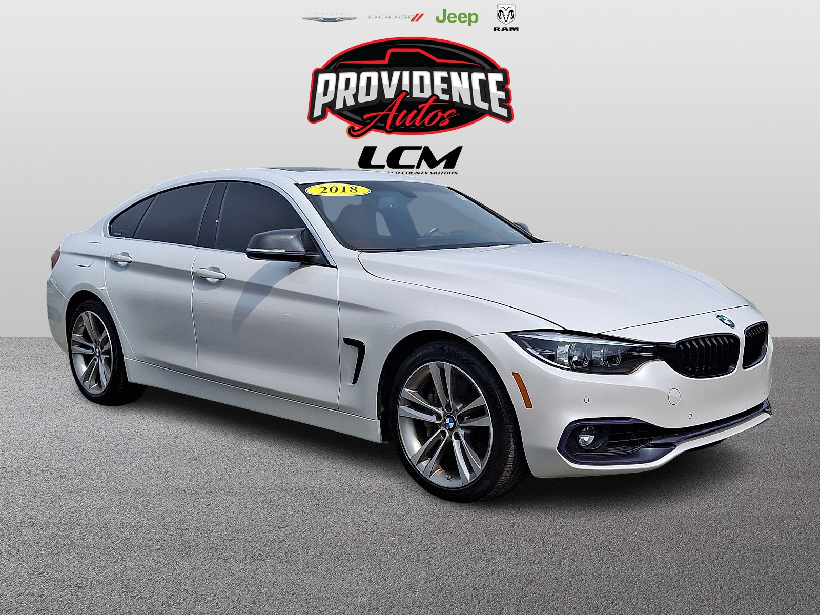 Mineral White Metallic - A96 2018 BMW 4 Series Sedan All-Wheel Drive Automatic
