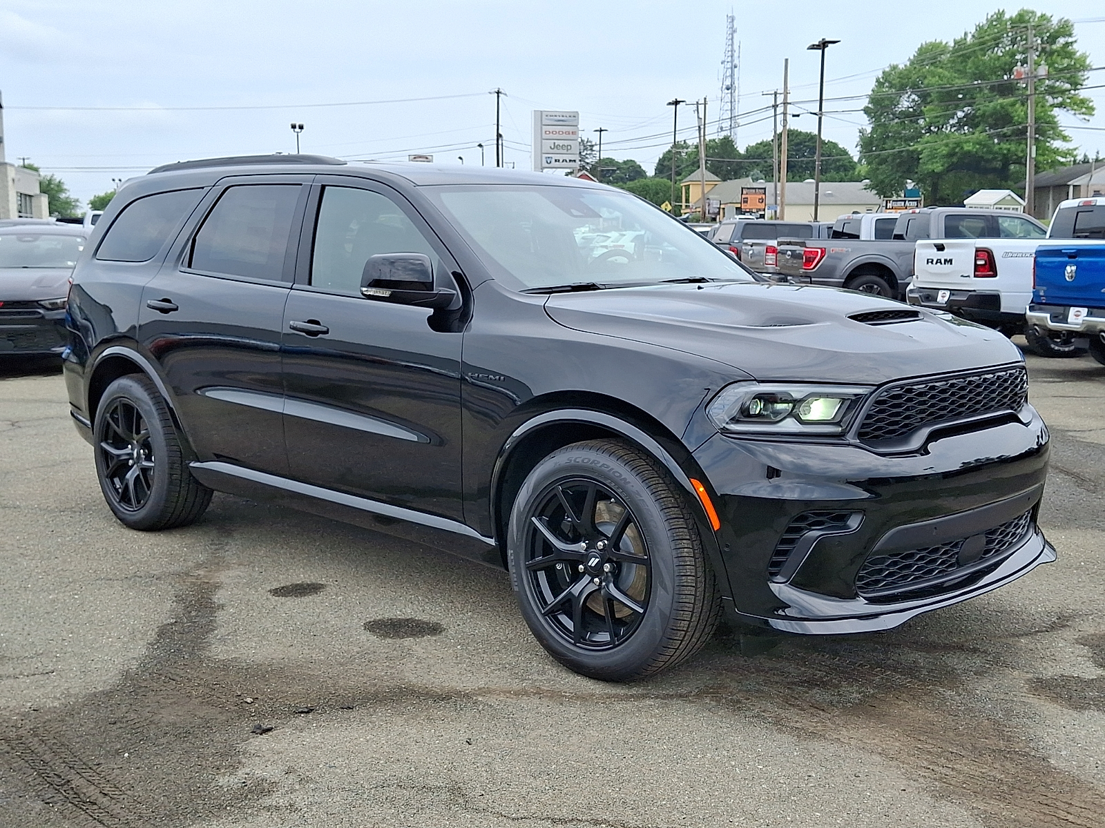 DB Black Clearcoat - PXJ 2026 Dodge Durango SUV / Crossover All-Wheel Drive Automatic