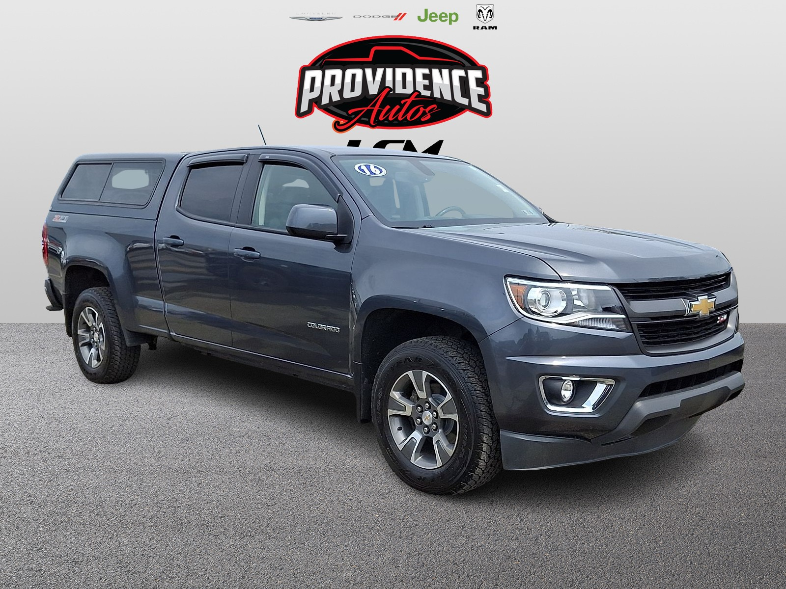 Cyber Gray Metallic - GBV 2016 Chevrolet Colorado Pickup Truck Four-Wheel Drive Automatic