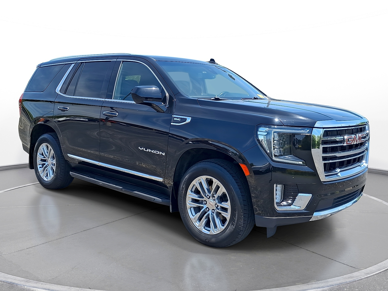 Onyx Black 2021 GMC Yukon SUV / Crossover Four-Wheel Drive Automatic