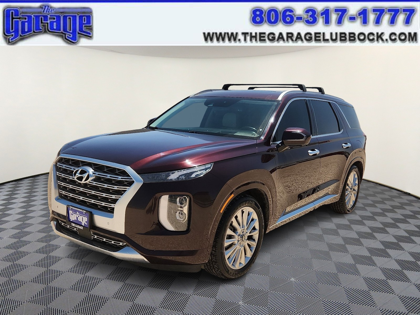 Red (Sierra Burgundy - W7B) 2020 Hyundai Palisade SUV / Crossover All-Wheel Drive Automatic