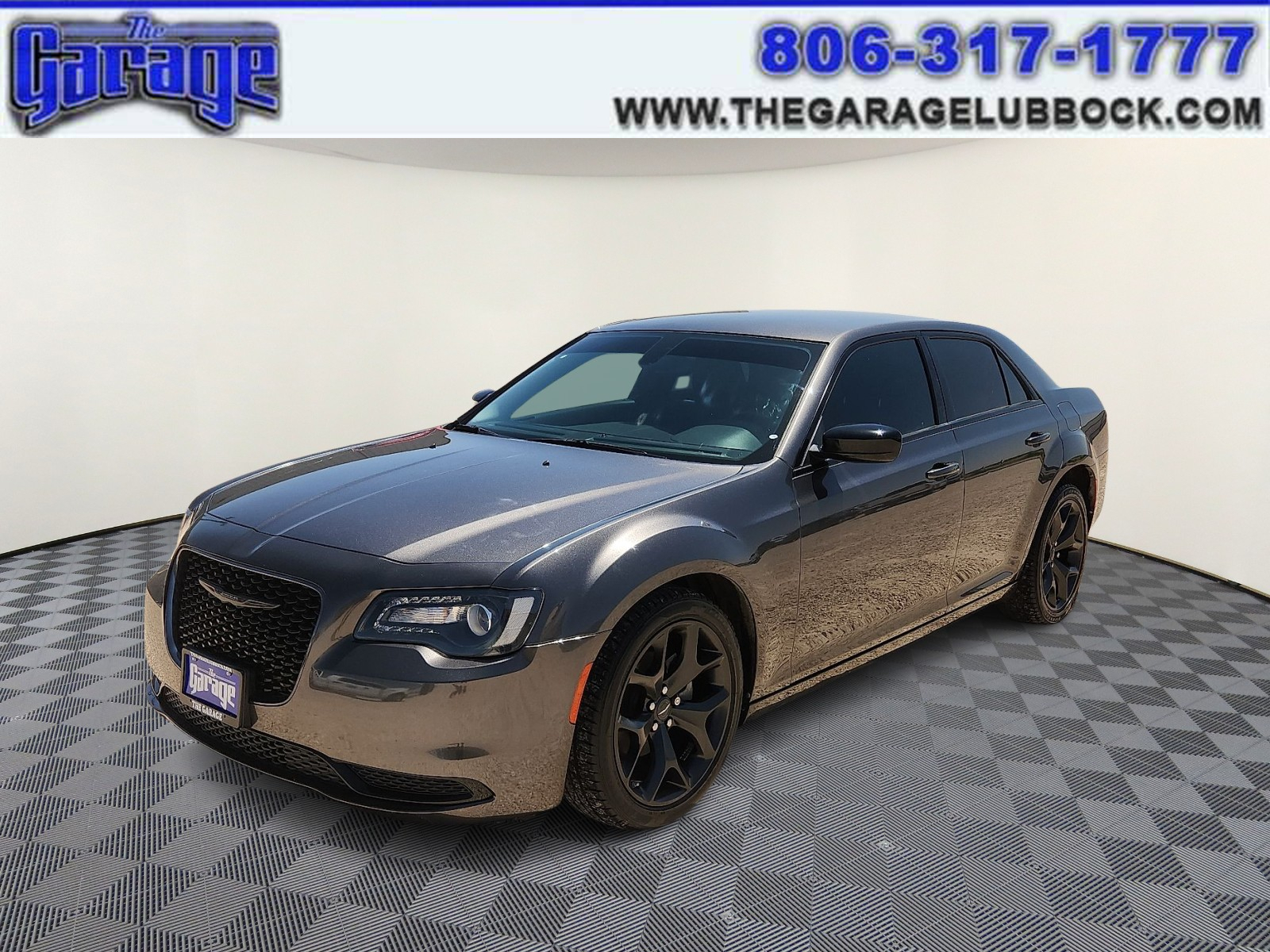 Gray 2023 Chrysler 300 Sedan Rear-Wheel Drive Automatic