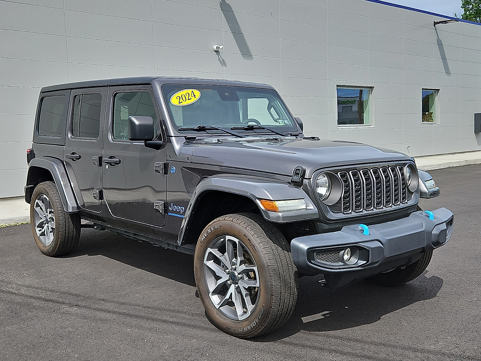 Granite Crystal Metallic Clearcoat - PAU 2024 Jeep Wrangler 4xe SUV / Crossover Four-Wheel Drive 8-Speed Automatic