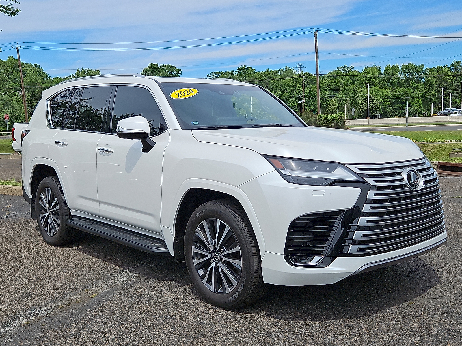 White 2024 Lexus LX SUV / Crossover All-Wheel Drive 10-Speed Automatic