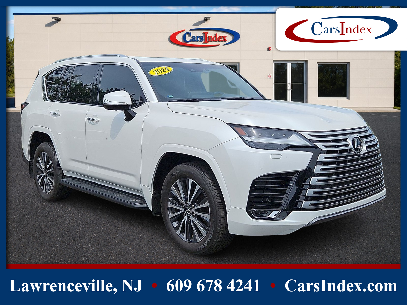 Eminent White Pearl - 085 2024 Lexus LX SUV / Crossover All-Wheel Drive 10-Speed Automatic