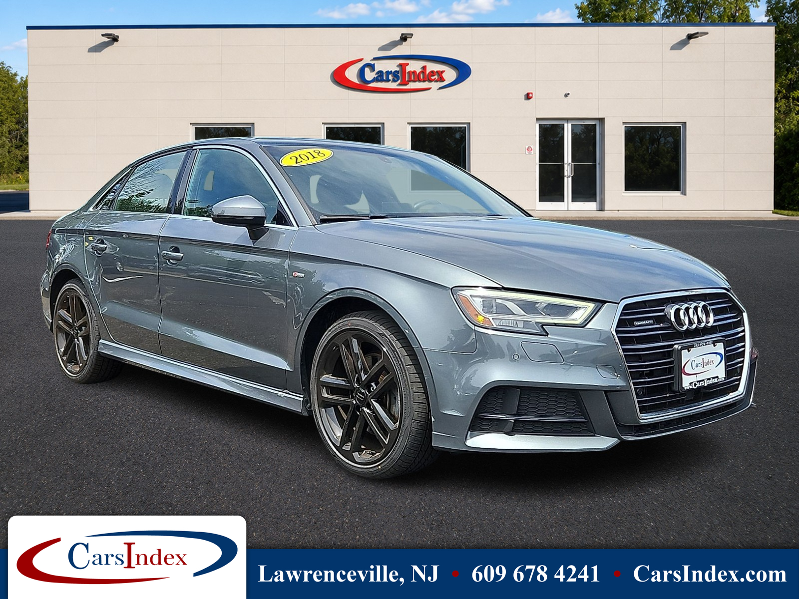 Florett Silver Metallic - L5L5 2018 Audi A3 Sedan All-Wheel Drive 6-Speed Dual Clutch