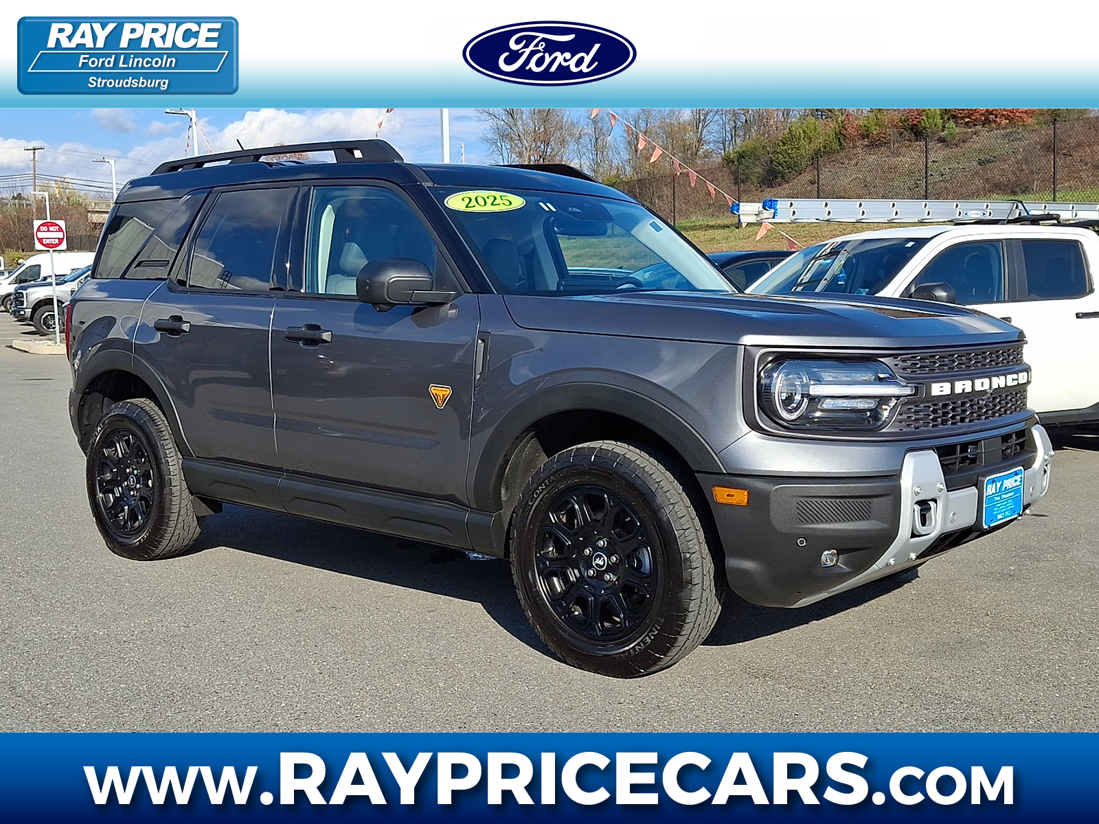 Carbonized Gray Metallic - M7 2025 Ford Bronco Sport Badlands AWD SUV / Crossover All-Wheel Drive Automatic