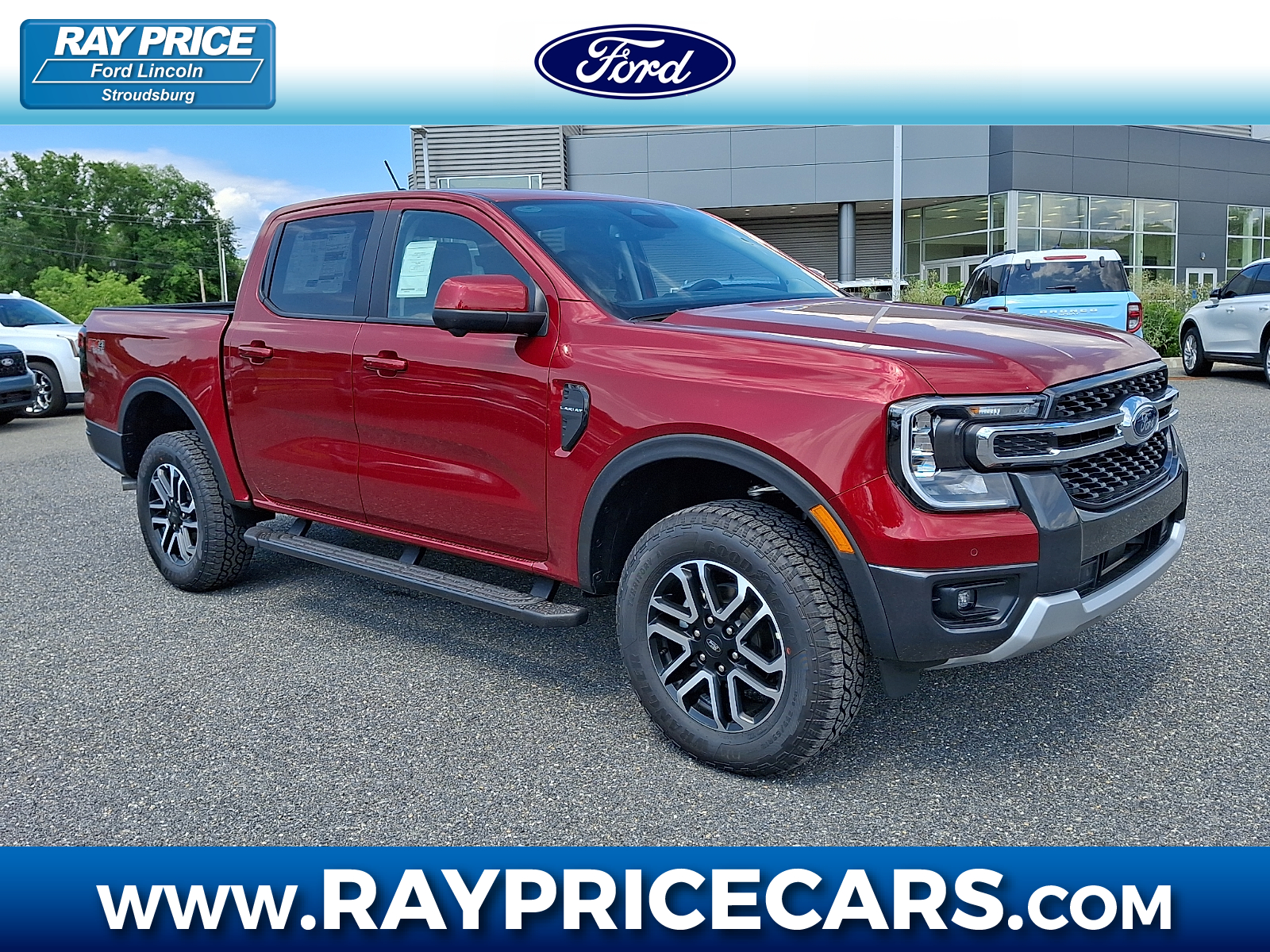 Ruby Red Metallic Tinted Clearcoat - RR 2026 Ford Ranger Pickup Truck Four-Wheel Drive Automatic