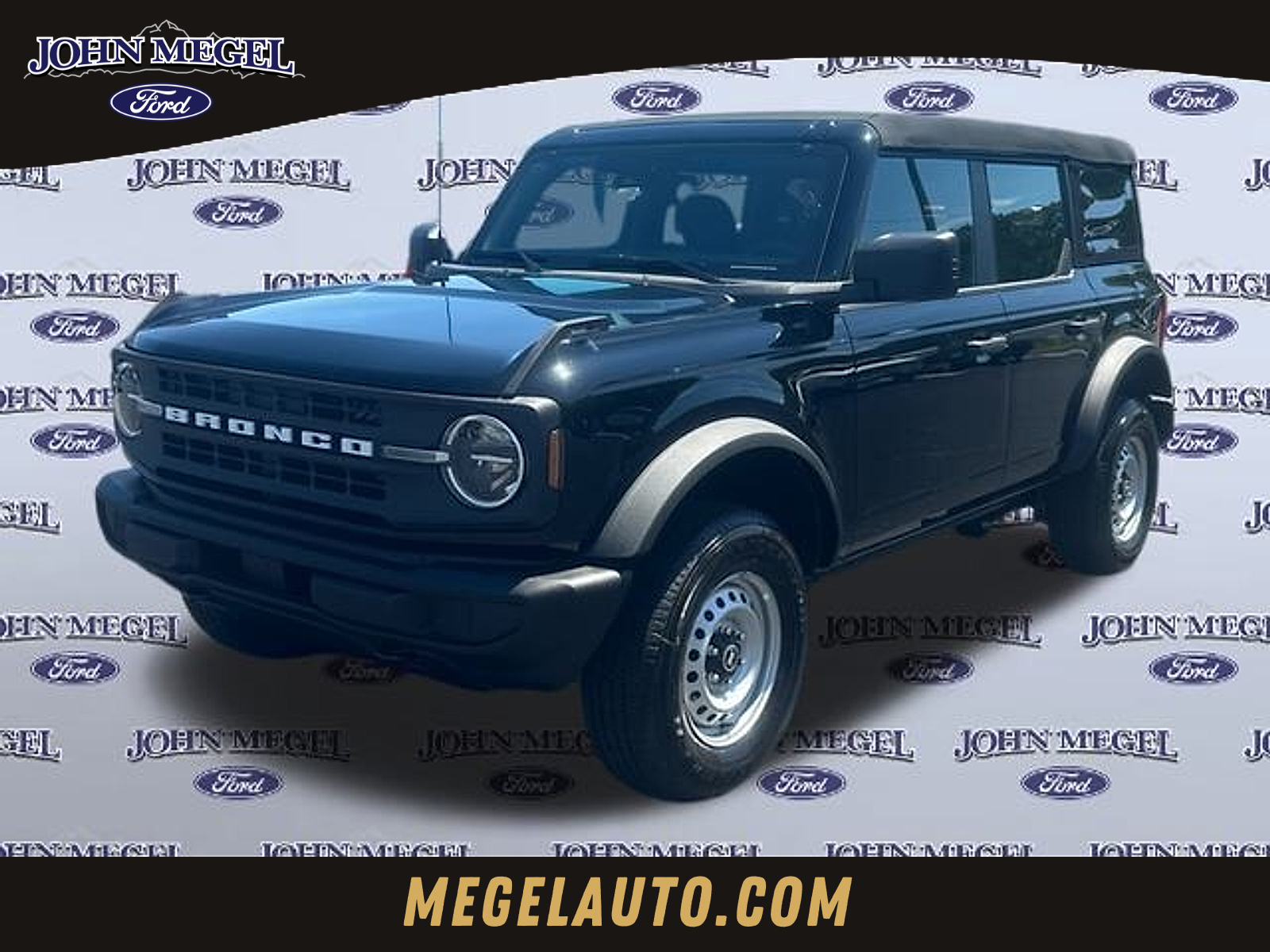 Shadow Black 2025 Ford Bronco 4-Door 4WD SUV / Crossover Four-Wheel Drive Manual