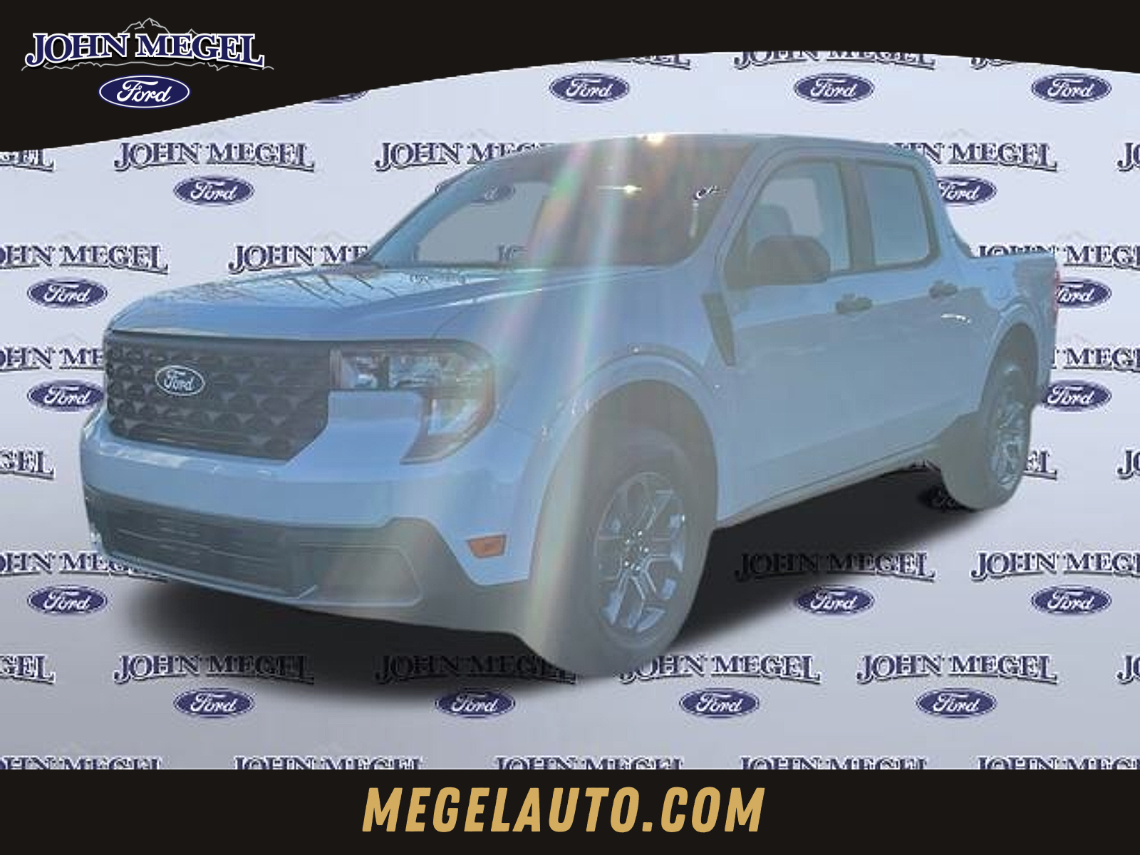 White Metallic 2025 Ford Maverick XLT SuperCrew AWD Pickup Truck All-Wheel Drive 8-Speed Automatic