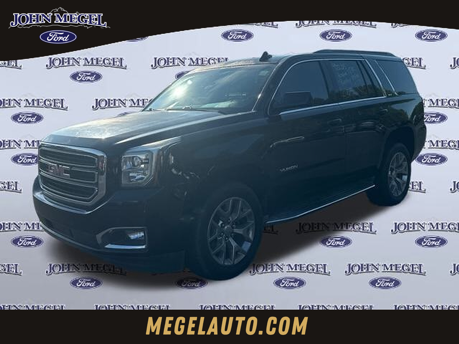 Onyx Black 2016 GMC Yukon SLT SUV / Crossover 4X2 Automatic