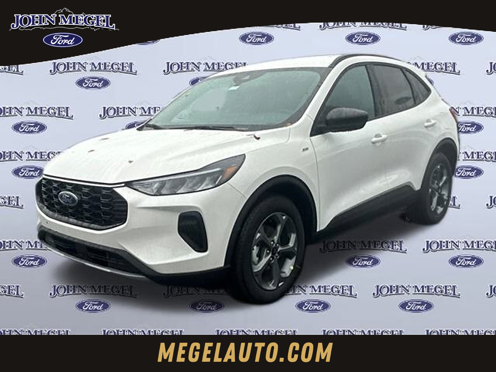 White Metallic 2026 Ford Escape ST-Line FWD SUV / Crossover Front-Wheel Drive Automatic
