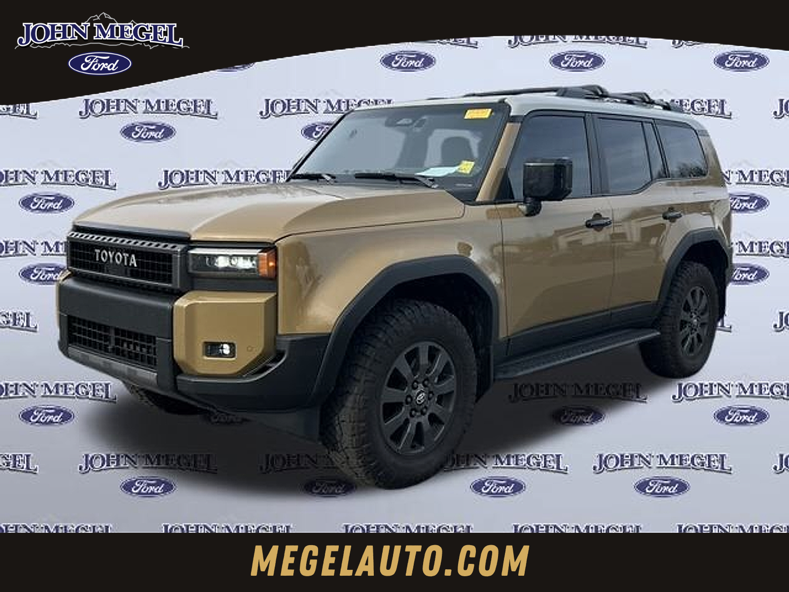 Trail Dust/Gray Scape 2024 Toyota Land Cruiser 4WD SUV / Crossover Four-Wheel Drive 8-Speed Automatic