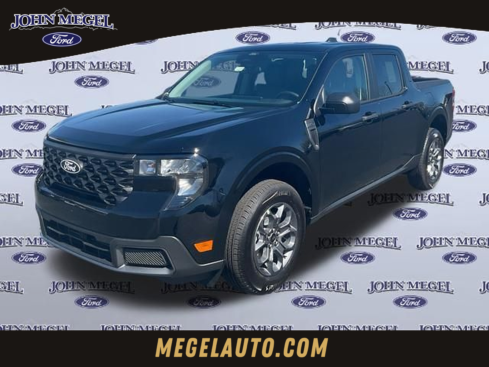 Shadow Black 2026 Ford Maverick XLT SuperCrew AWD Pickup Truck All-Wheel Drive 8-Speed Automatic