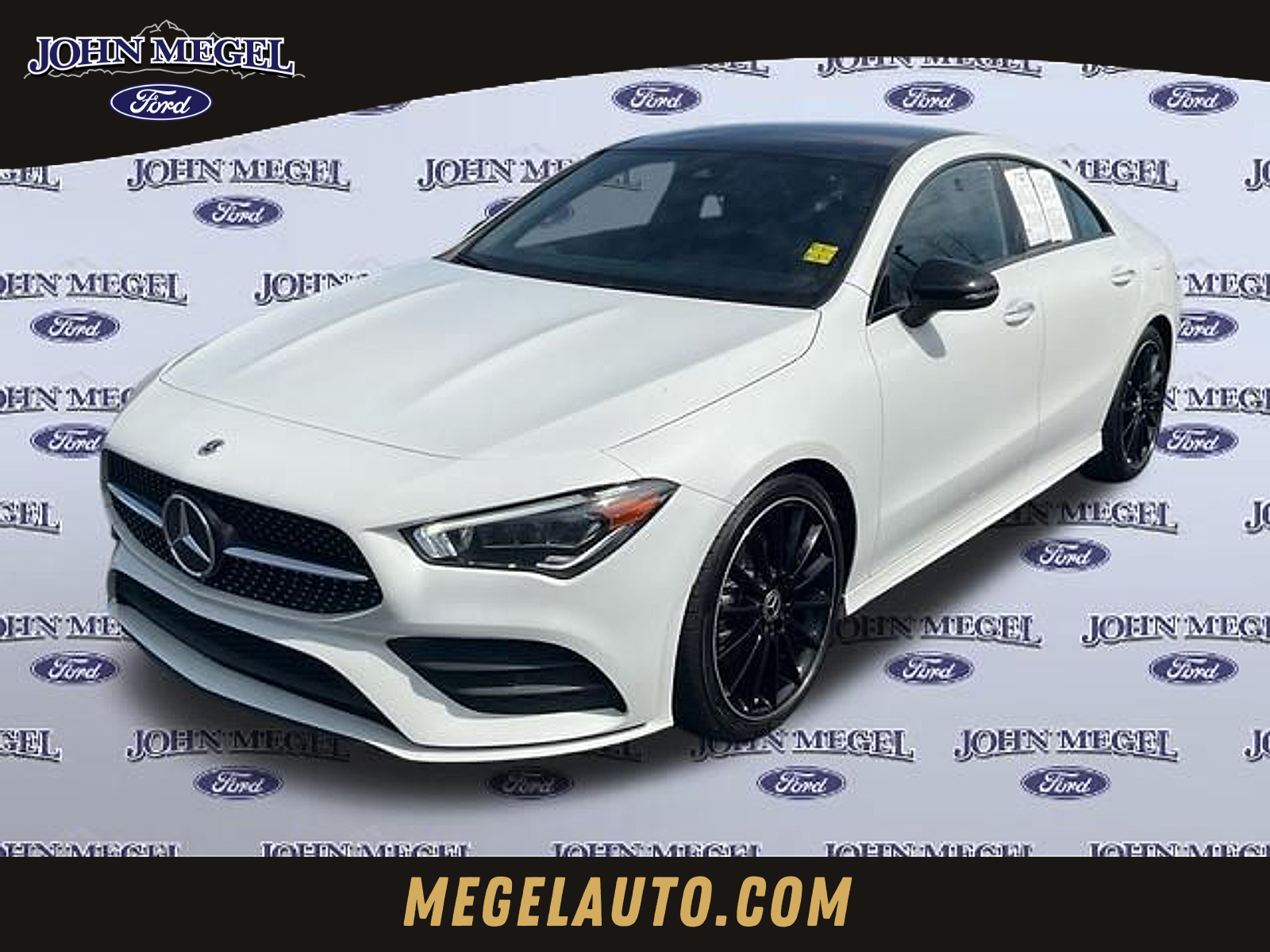 Polar White 2022 Mercedes-Benz CLA 250 FWD Coupe Front-Wheel Drive Automatic
