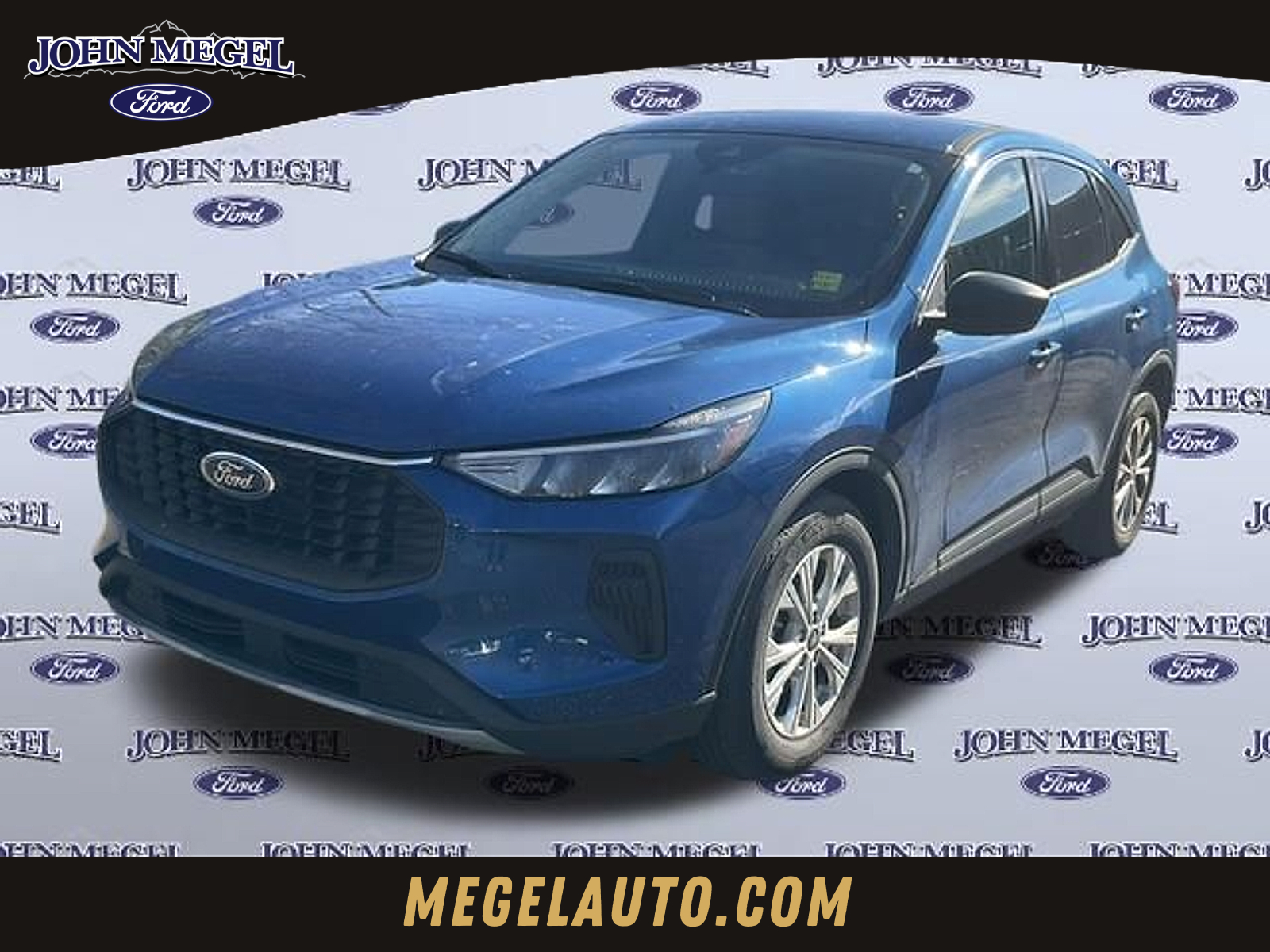 Atlas Blue Metallic 2023 Ford Escape Active FWD SUV / Crossover Front-Wheel Drive 8-Speed Automatic