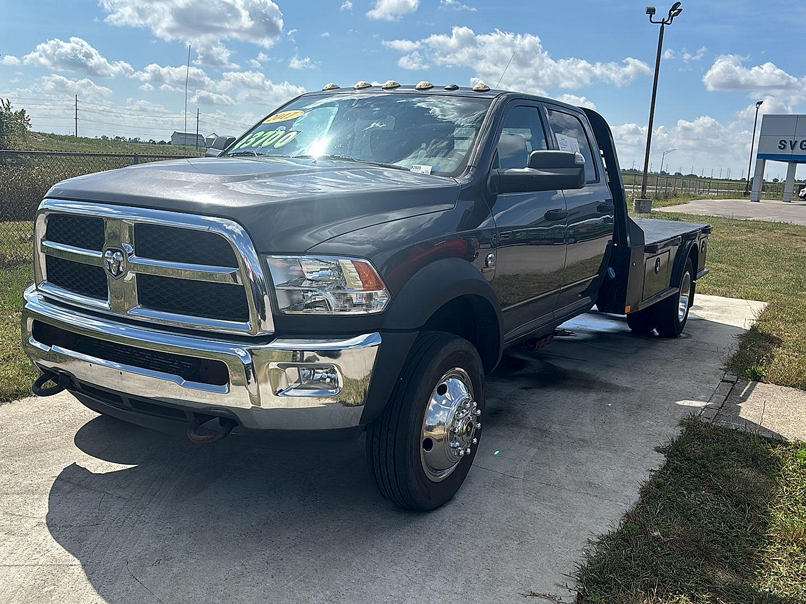 Gray (Granite Crystal Metallic Clearcoat) 2017 RAM 5500 Chassis Automatic