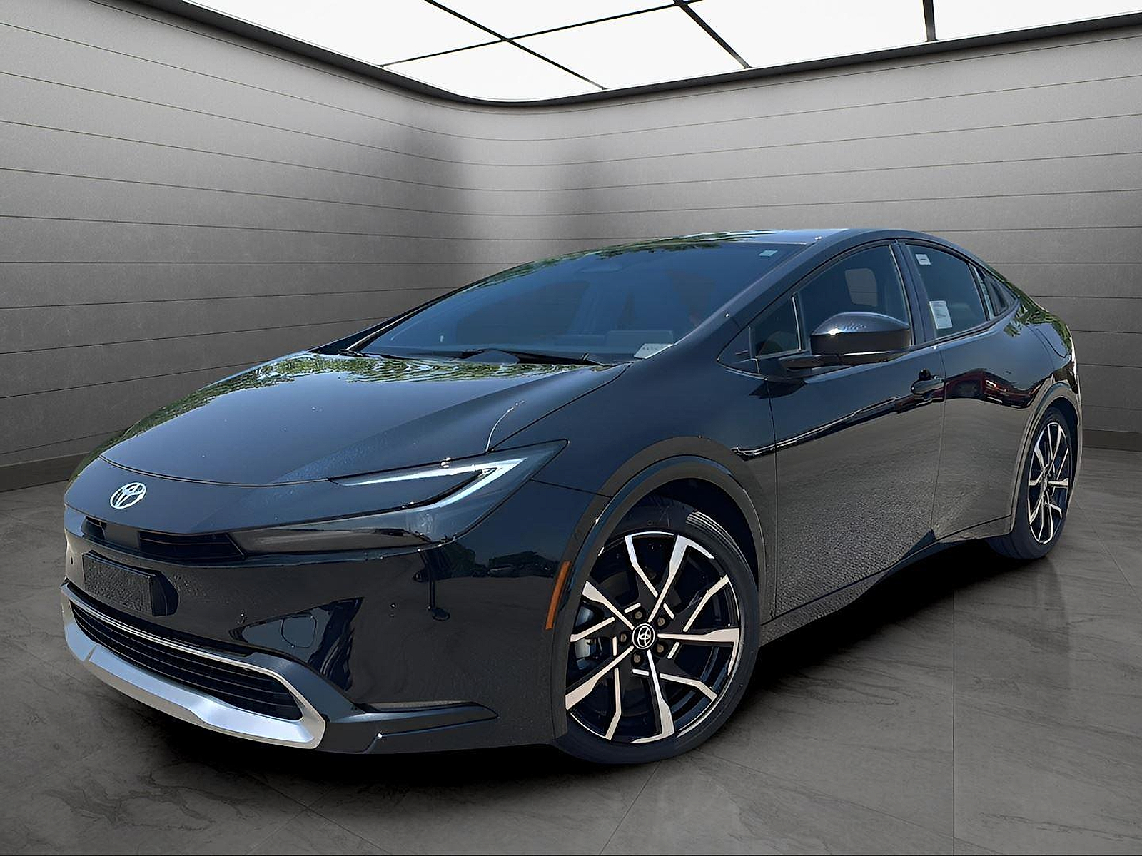 Midnight Black Metallic 2025 Toyota Prius Plug-In Hybrid Hatchback Front-Wheel Drive Automatic