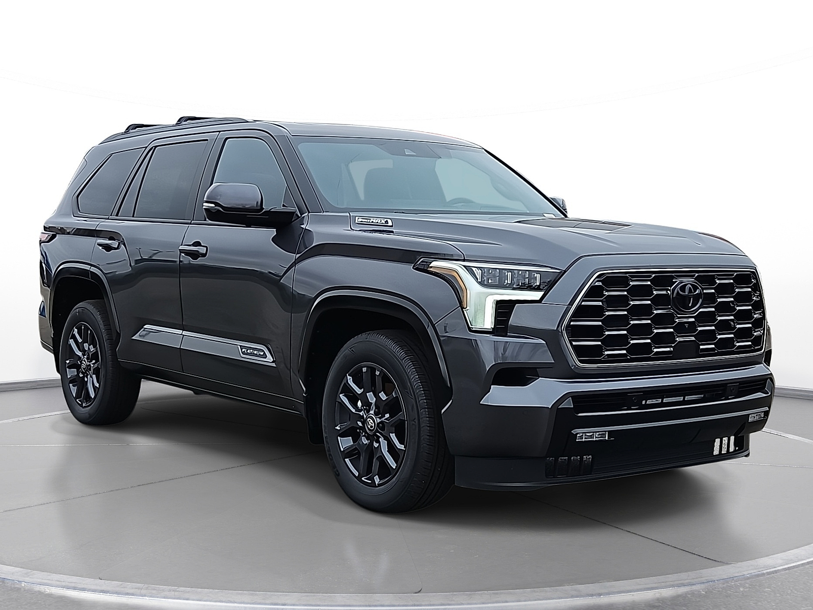 Magnetic Gray Metallic 2026 Toyota Sequoia Platinum 4WD SUV / Crossover Four-Wheel Drive Automatic