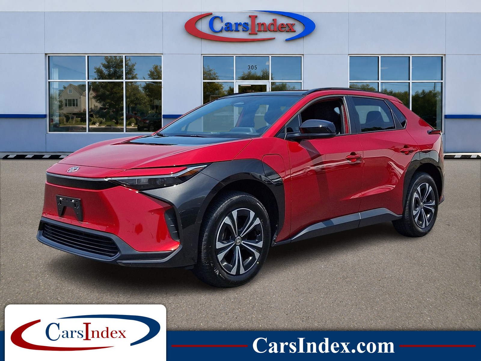 Supersonic Red - 3U5 2025 Toyota bZ4X XLE AWD SUV / Crossover All-Wheel Drive Automatic