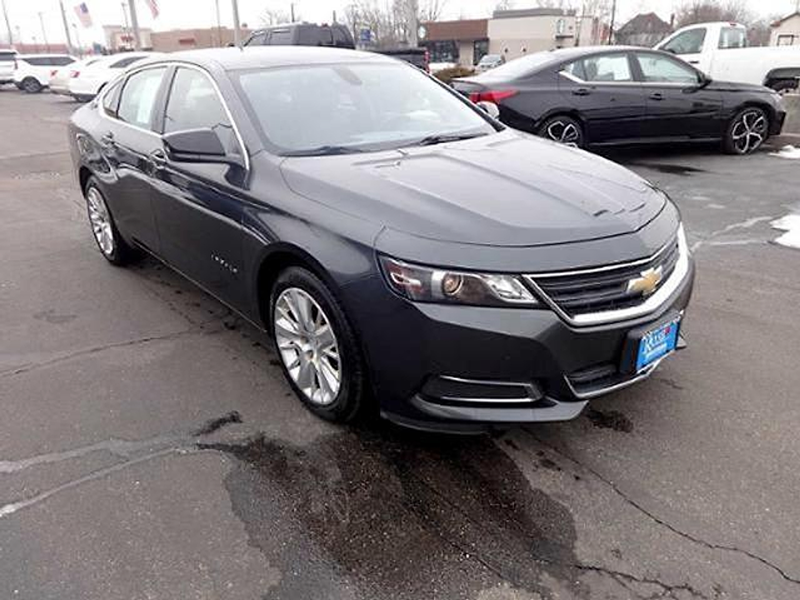 Nightfall Gray Metallic 2018 Chevrolet Impala LS Fleet FWD Sedan Front-Wheel Drive 6-Speed Automatic
