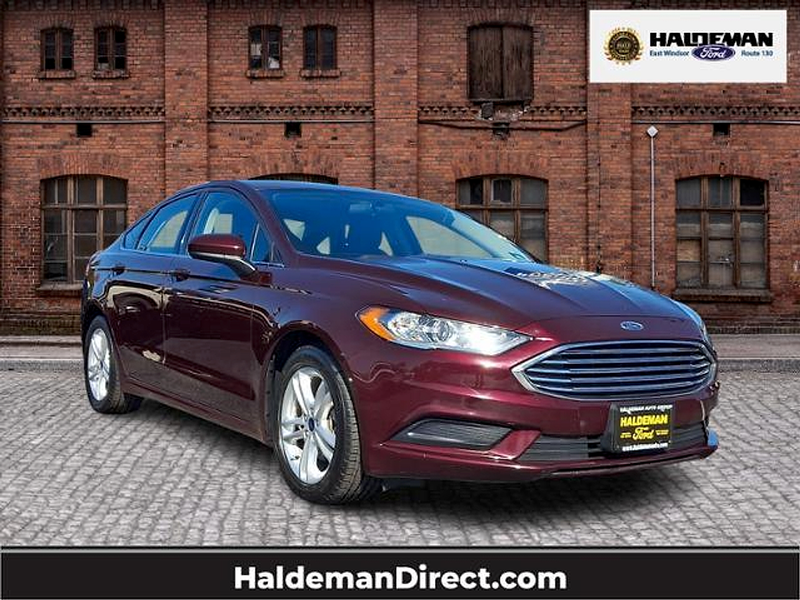Ruby Red Metallic Tinted Clearcoat 2018 Ford Fusion Sedan Front-Wheel Drive Automatic