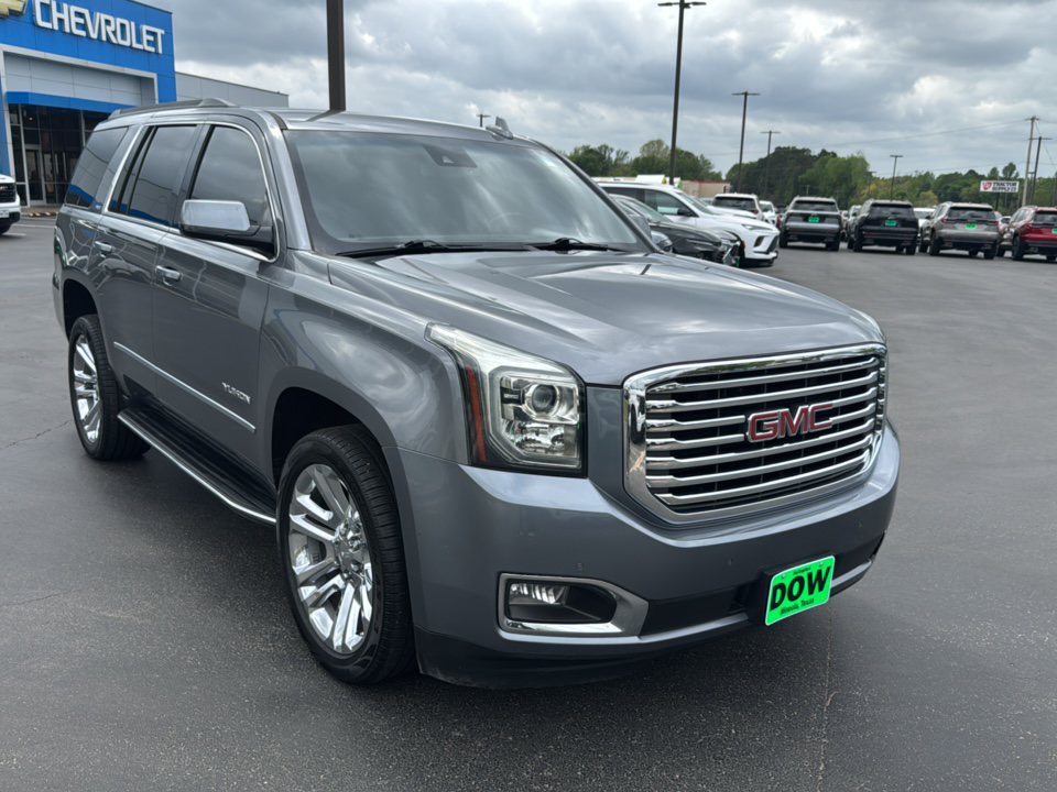 Gray 2020 GMC Yukon SLT RWD SUV / Crossover 4X2 Automatic