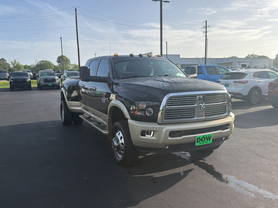 2012 RAM 3500 Laramie Longhorn Mega Cab DRW 4WD