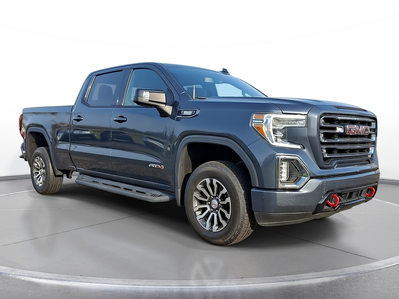 Dark Sky Metallic - GJI 2021 GMC Sierra 1500 AT4 Crew Cab 4WD Pickup Truck Four-Wheel Drive Automatic