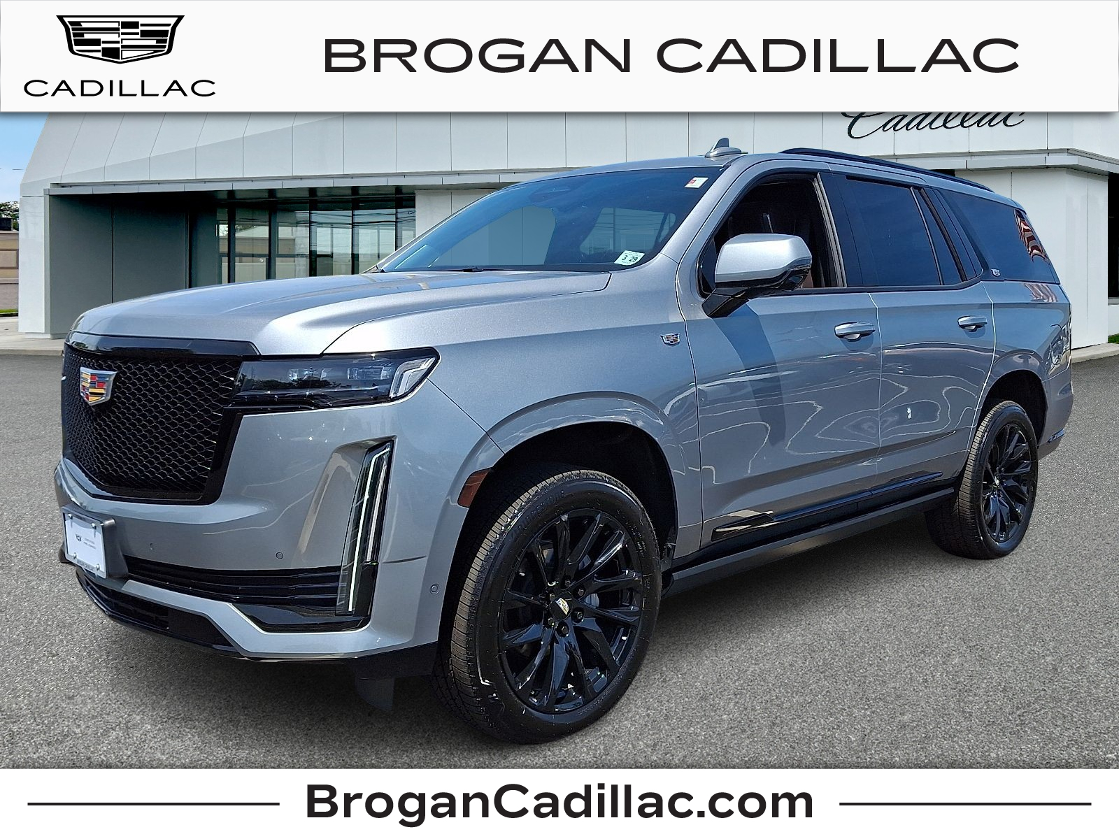Argent Silver Metallic - GXD 2024 Cadillac Escalade Sport Platinum 4WD SUV / Crossover Four-Wheel Drive Automatic