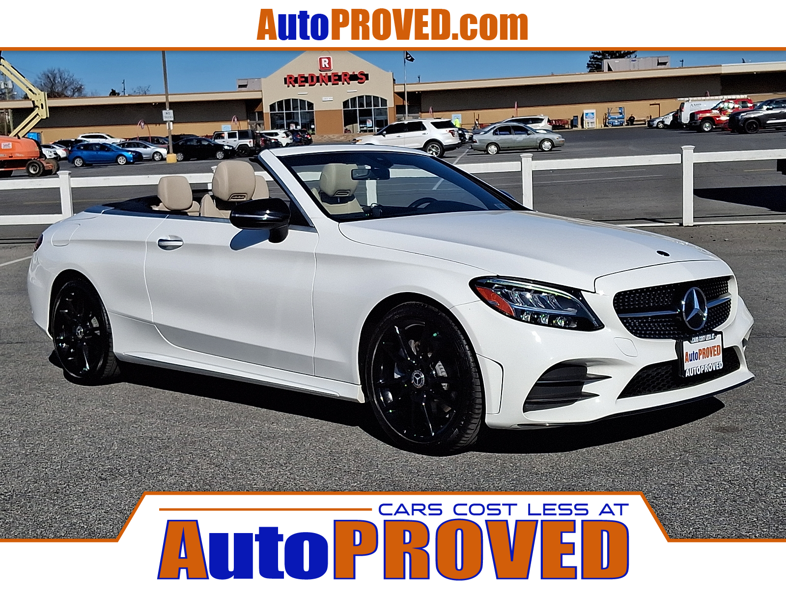 Polar White - 149 2021 Mercedes-Benz C-Class C 300 Cabriolet RWD Convertible Rear-Wheel Drive Automatic