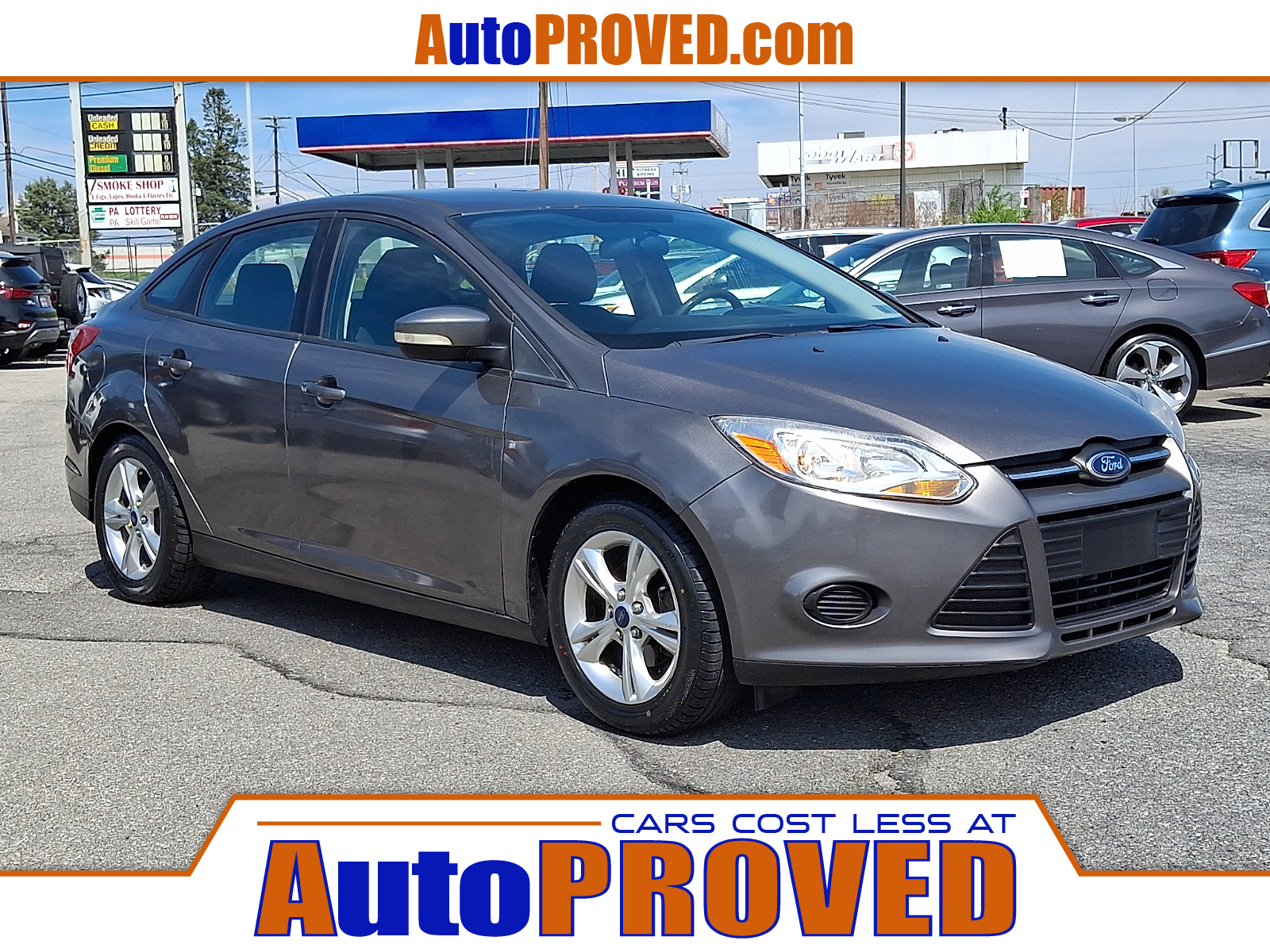 Sterling Gray Metallic - UJ 2014 Ford Focus SE Sedan Front-Wheel Drive Automatic