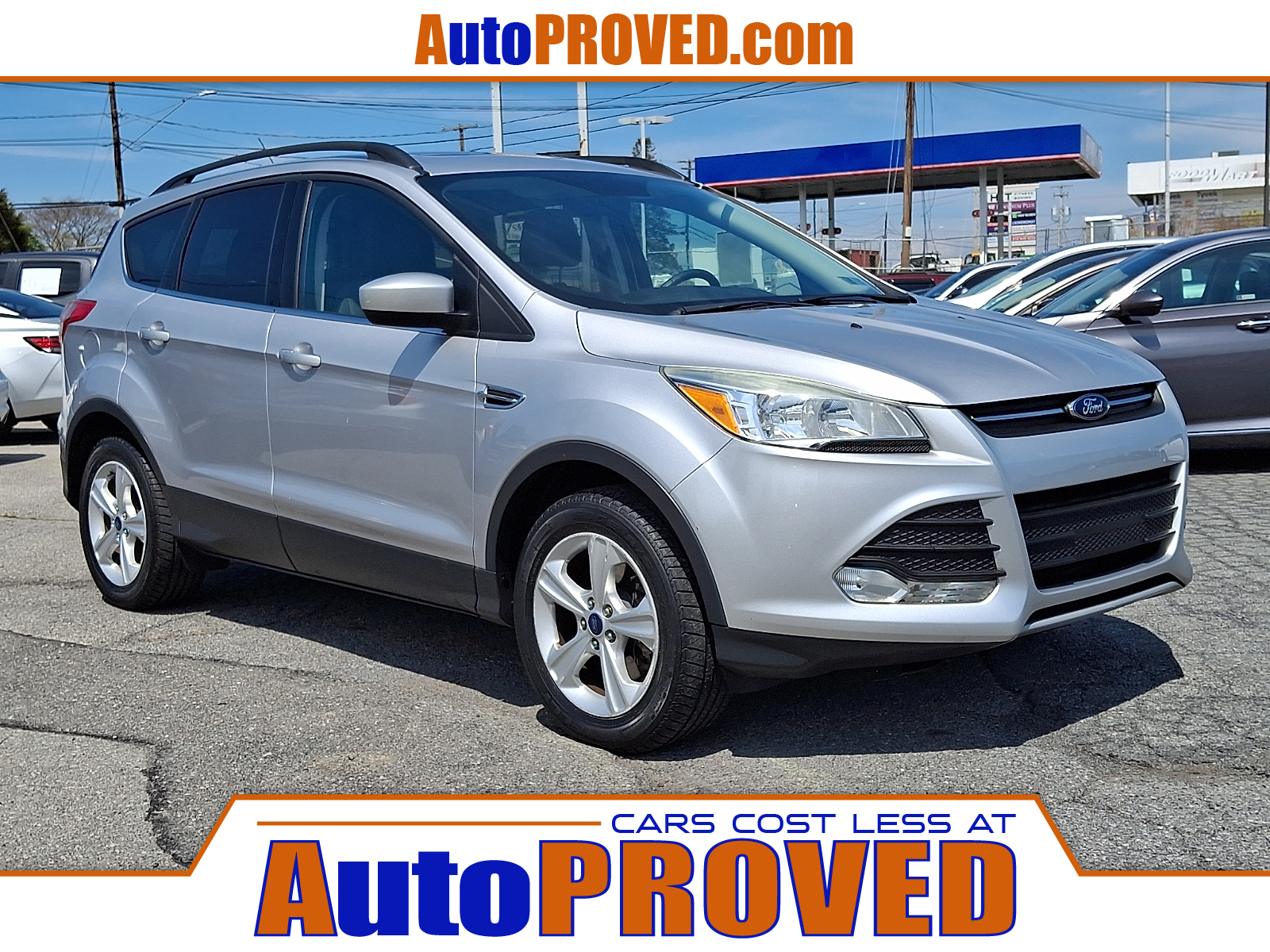 Ingot Silver - UX 2016 Ford Escape SE AWD SUV / Crossover All-Wheel Drive Automatic