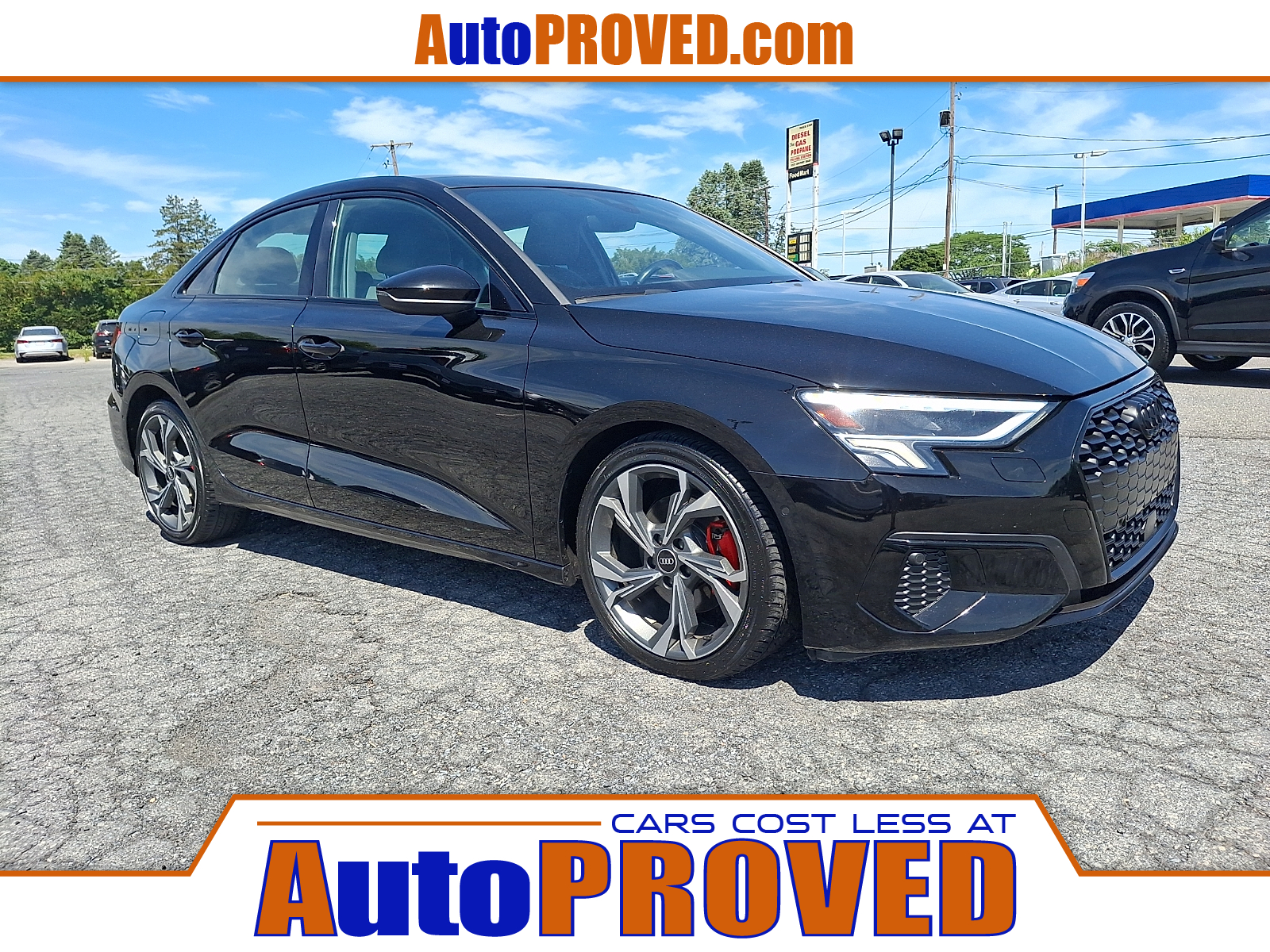 Brilliant Black - A2A2 2022 Audi A3 40 TFSI Premium Plus FWD Sedan Front-Wheel Drive Automatic