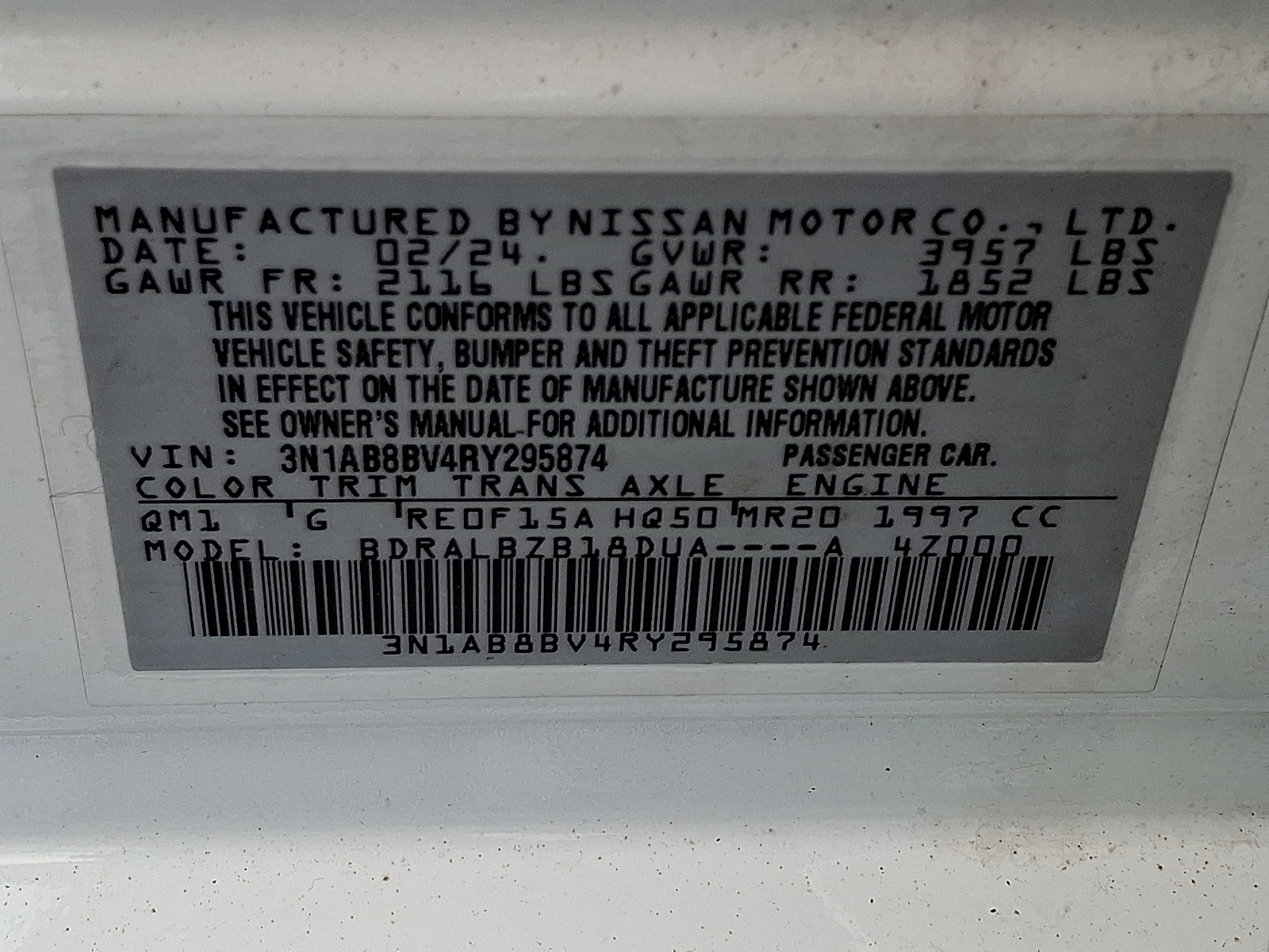 Used 2024 Nissan Sentra Sedan