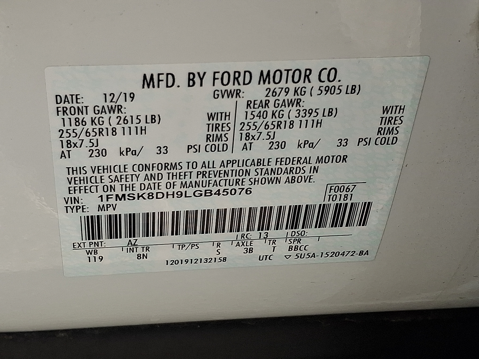 Used 2020 Ford Explorer SUV