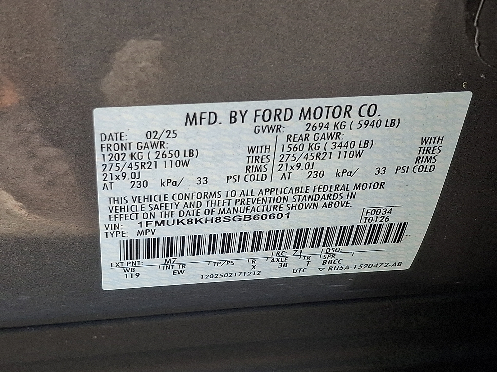 Used 2025 Ford Explorer SUV