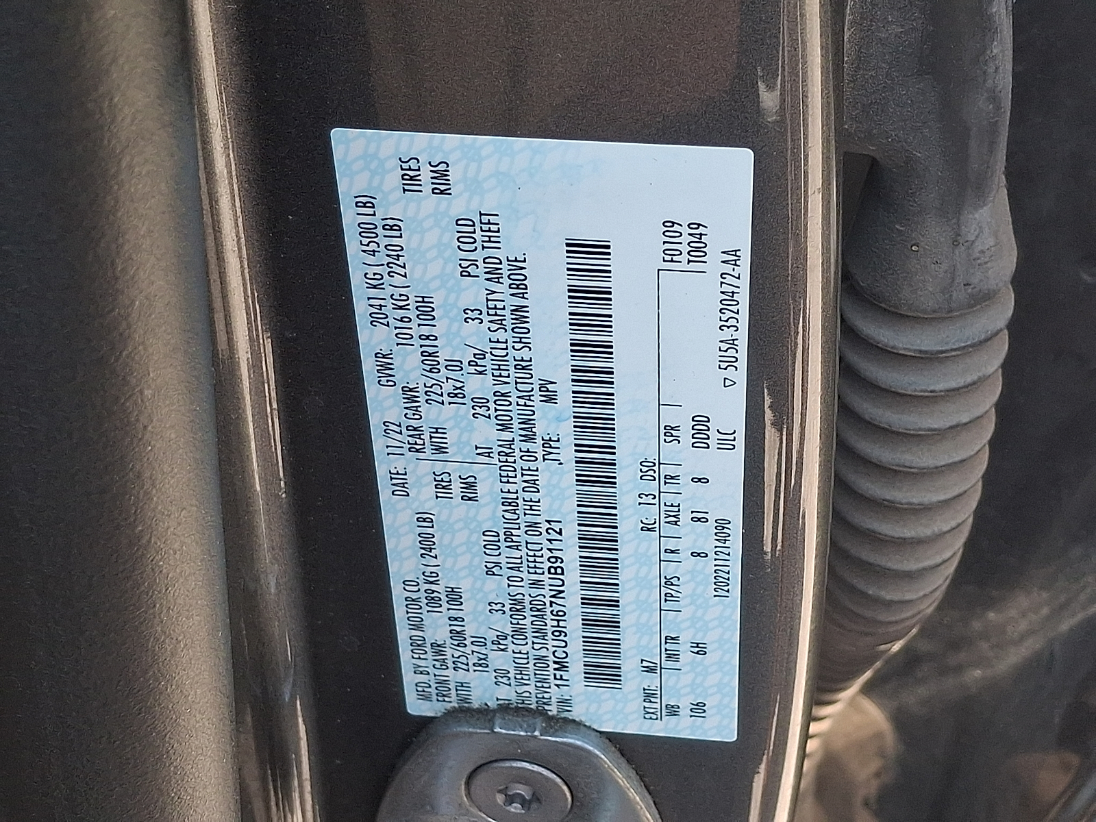 Used 2022 Ford Escape SUV