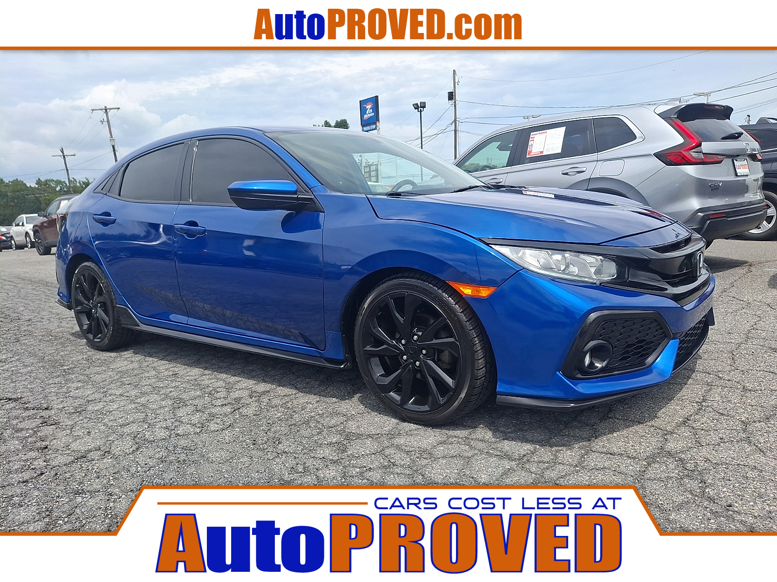 Aegean Blue Metallic - BS 2018 Honda Civic Hatchback Hatchback Front-Wheel Drive Automatic