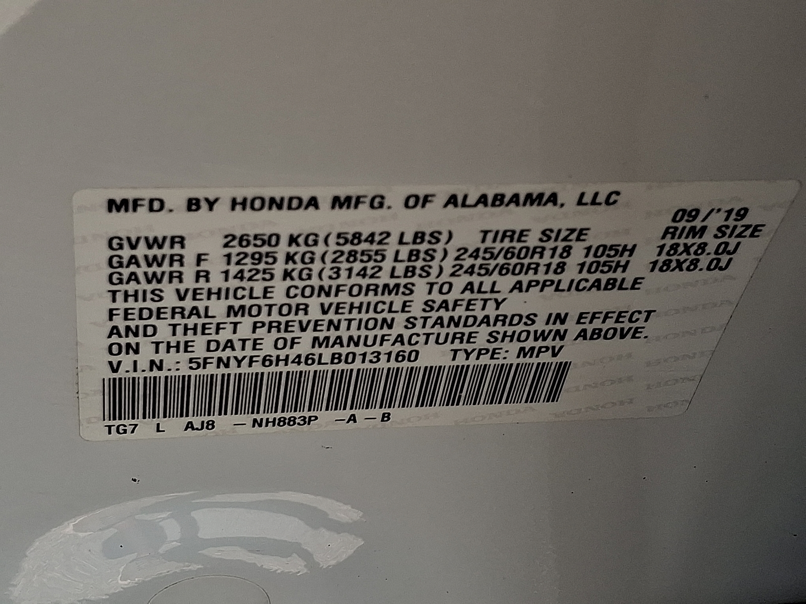 Used 2020 Honda Pilot SUV