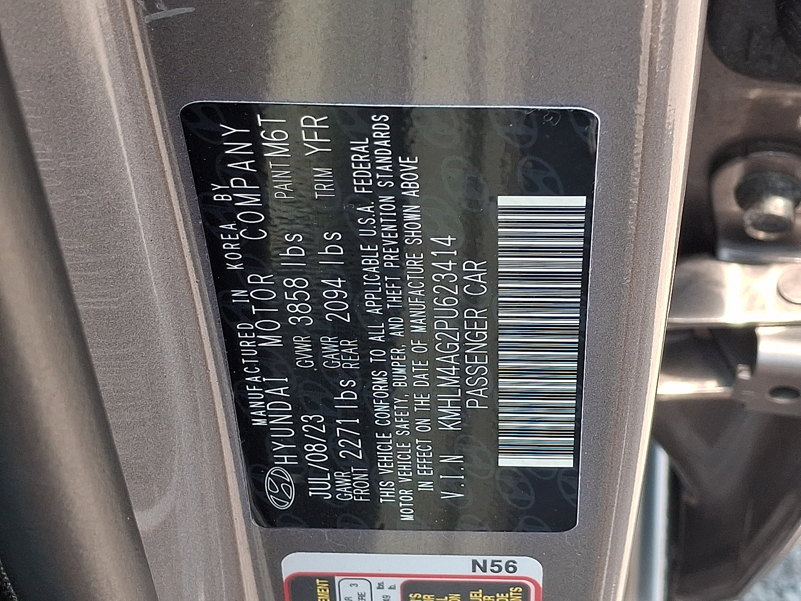 Used 2023 Hyundai Elantra Sedan