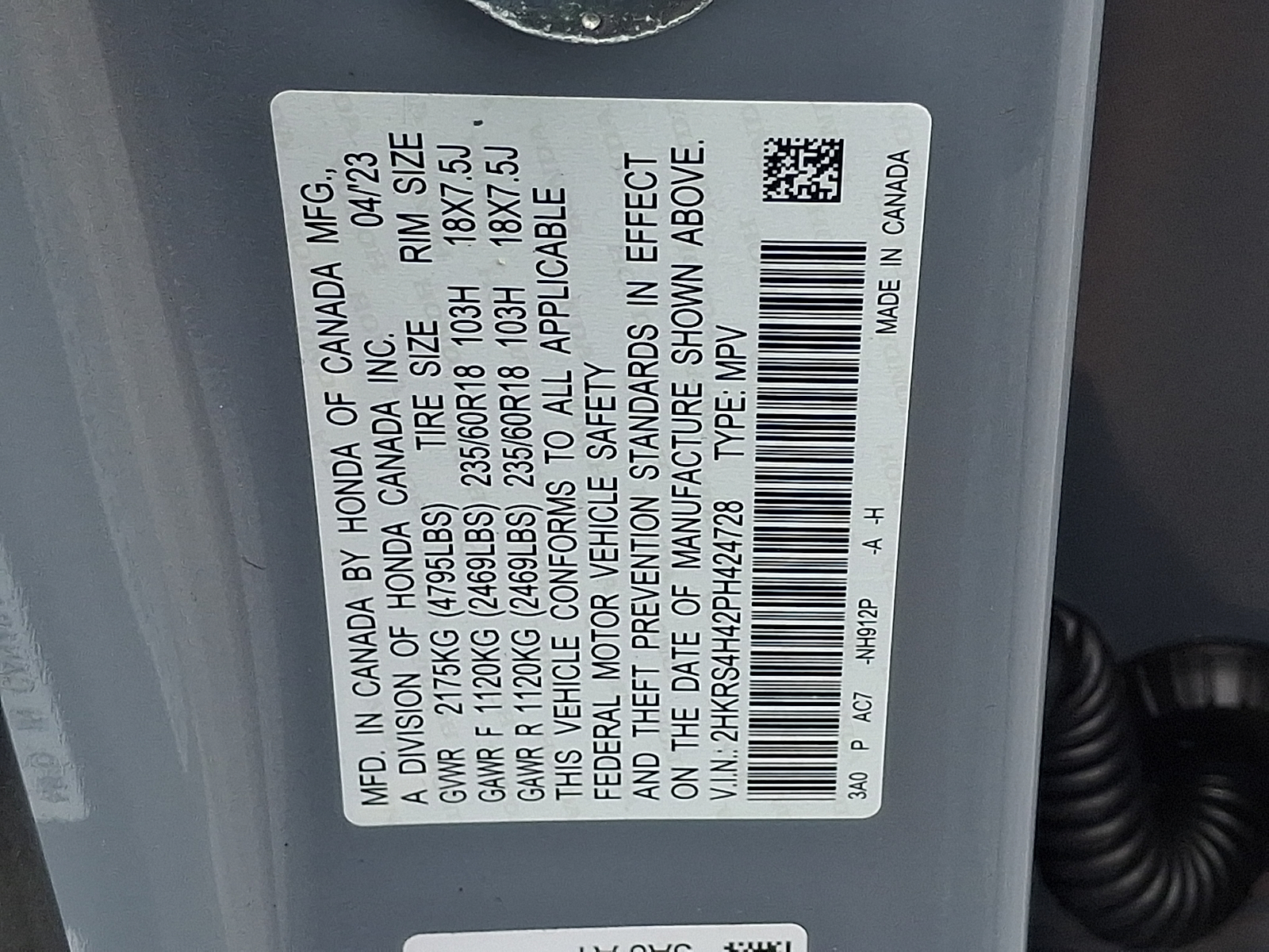 Used 2023 Honda CR-V SUV