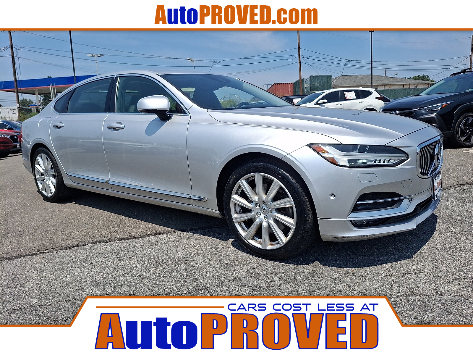 Bright Silver Metallic 2018 Volvo S90 Sedan All-Wheel Drive Automatic