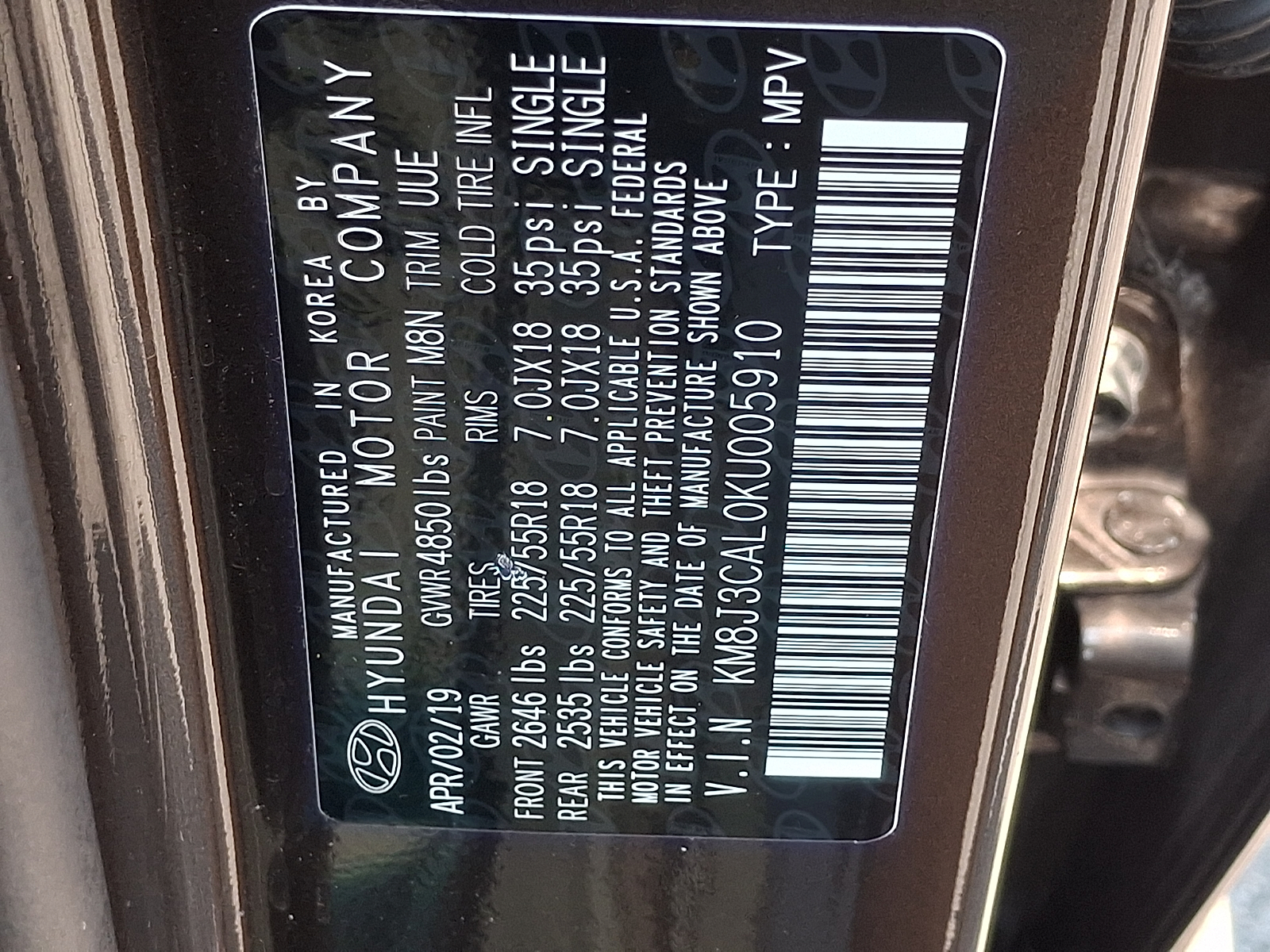 Used 2019 Hyundai Tucson SUV