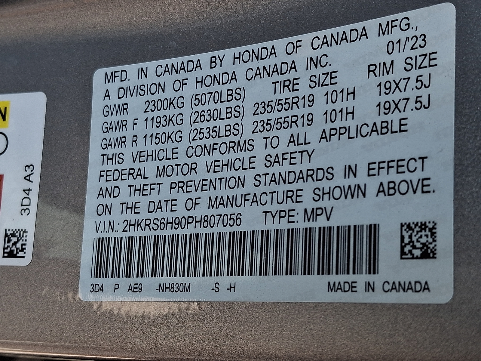 Used 2023 Honda CR-V Hybrid SUV