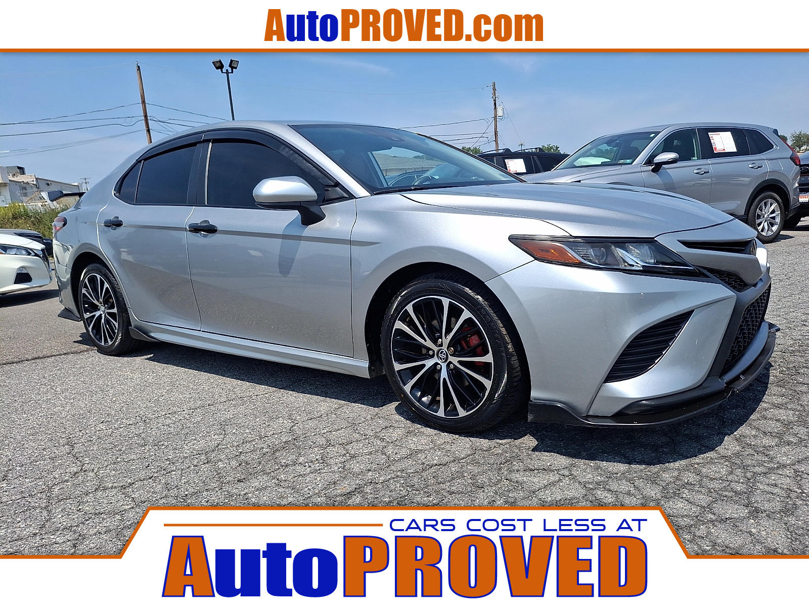 Celestial Silver Metallic - 1J9 2019 Toyota Camry Sedan Front-Wheel Drive 8-Speed Automatic
