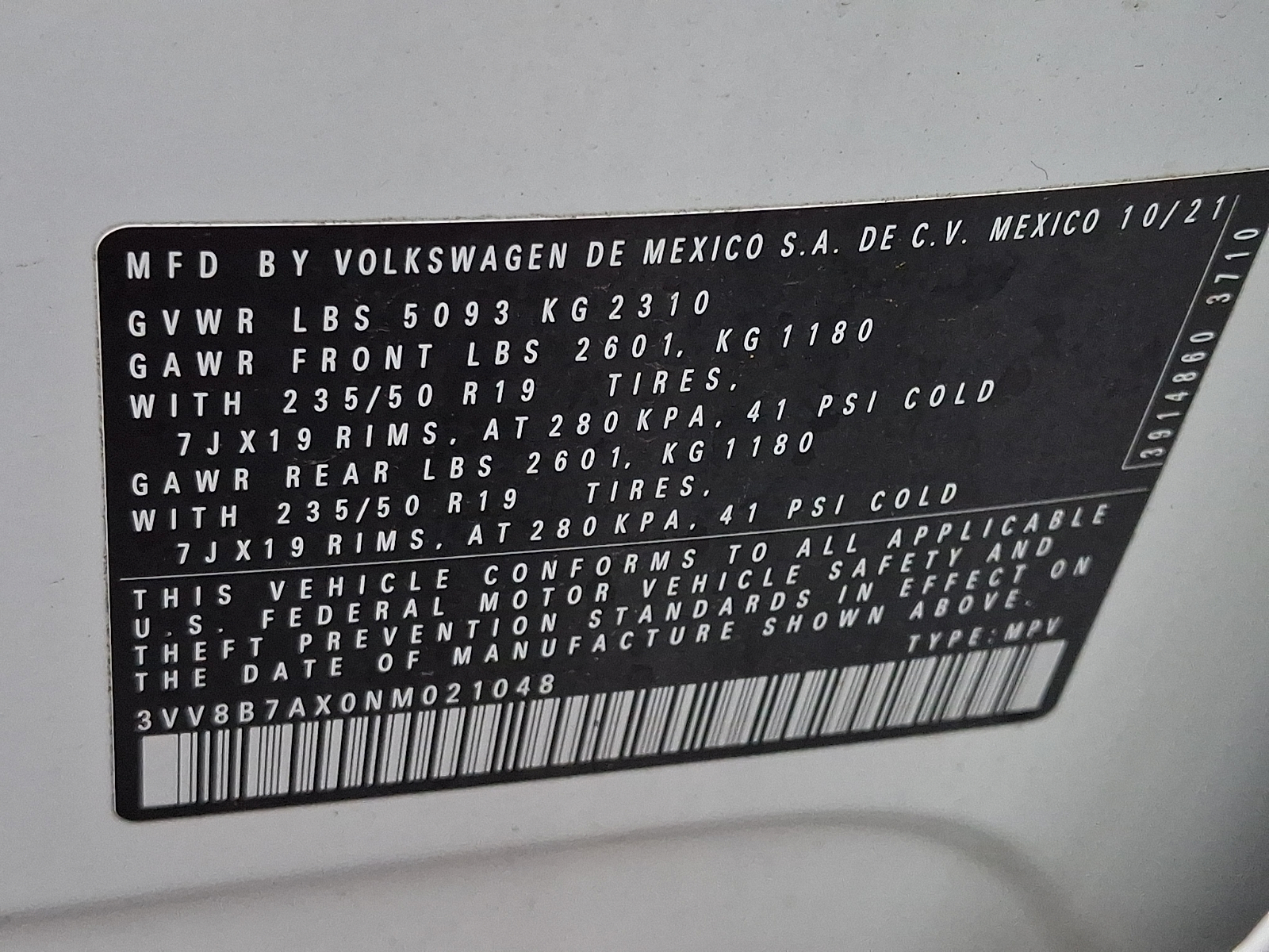 Used 2022 Volkswagen Tiguan SUV