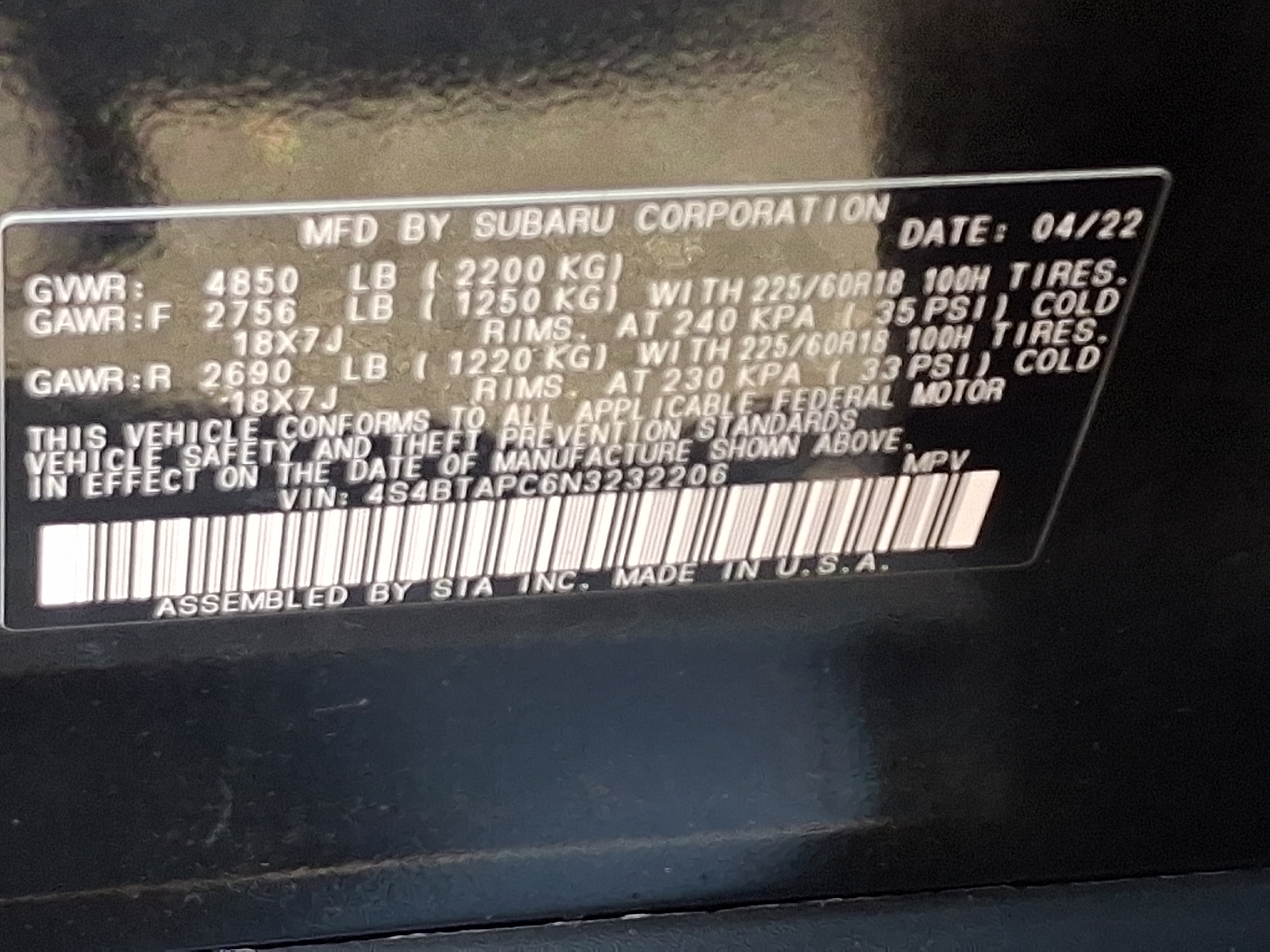 Used 2022 Subaru Outback SUV