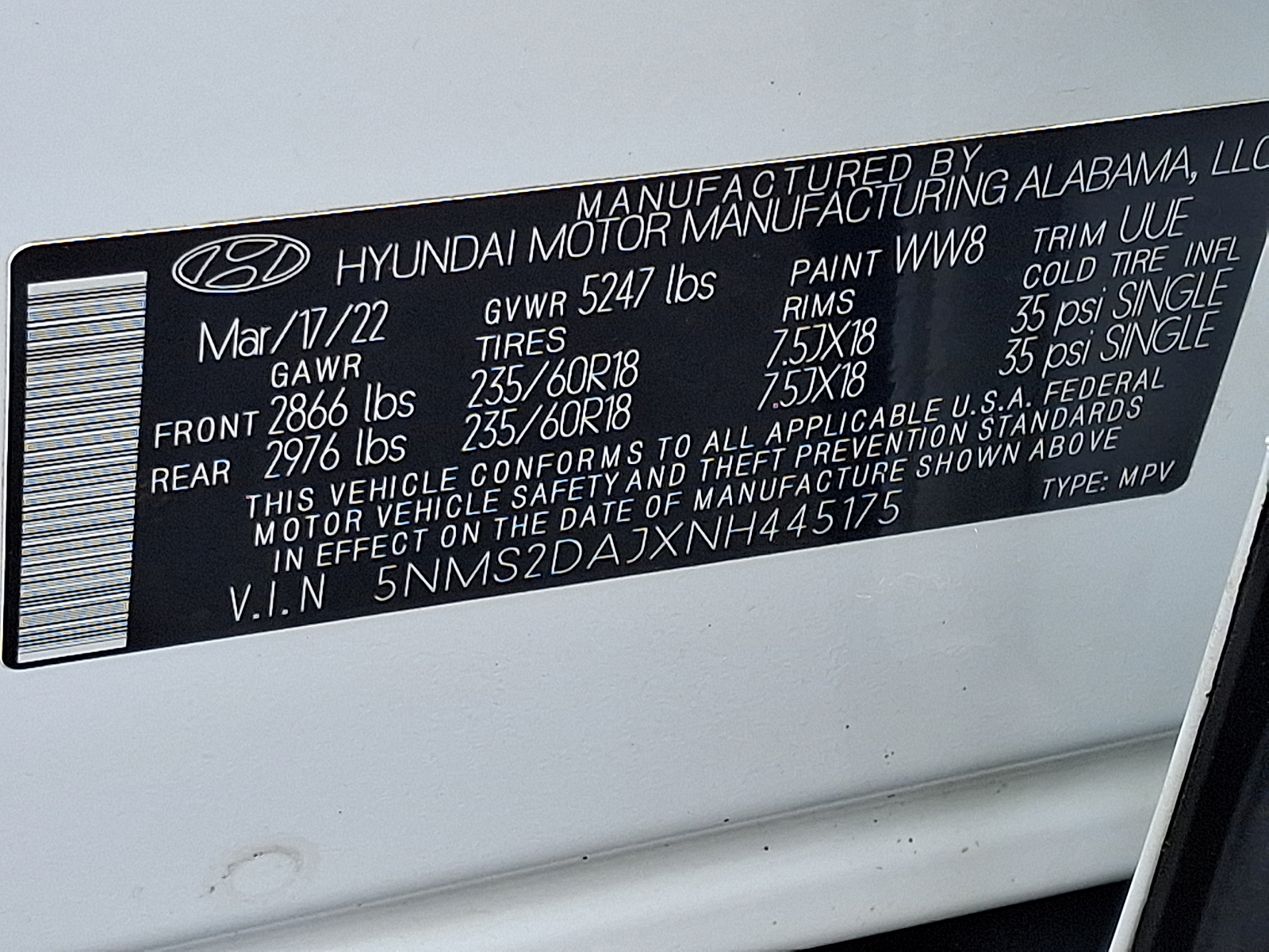 Used 2022 Hyundai Santa Fe SUV