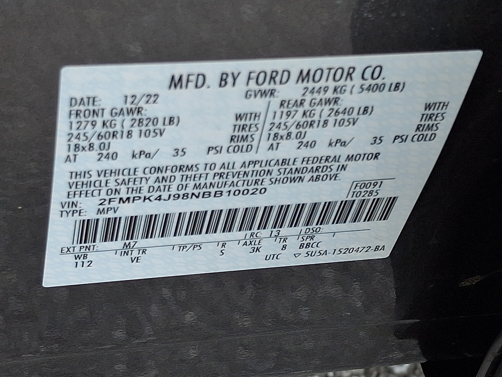 Used 2022 Ford Edge SUV